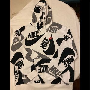 Nike Marker Logo Hoody White Sz XL